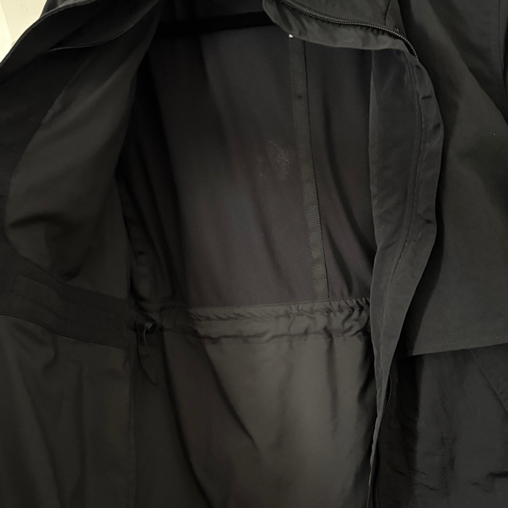 Lululemon Always Effortless Jacket coat LONG rain windbreaker Black size 2 - Picture 7 of 12